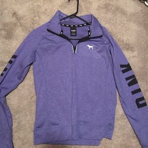 Pink Quarter Zip